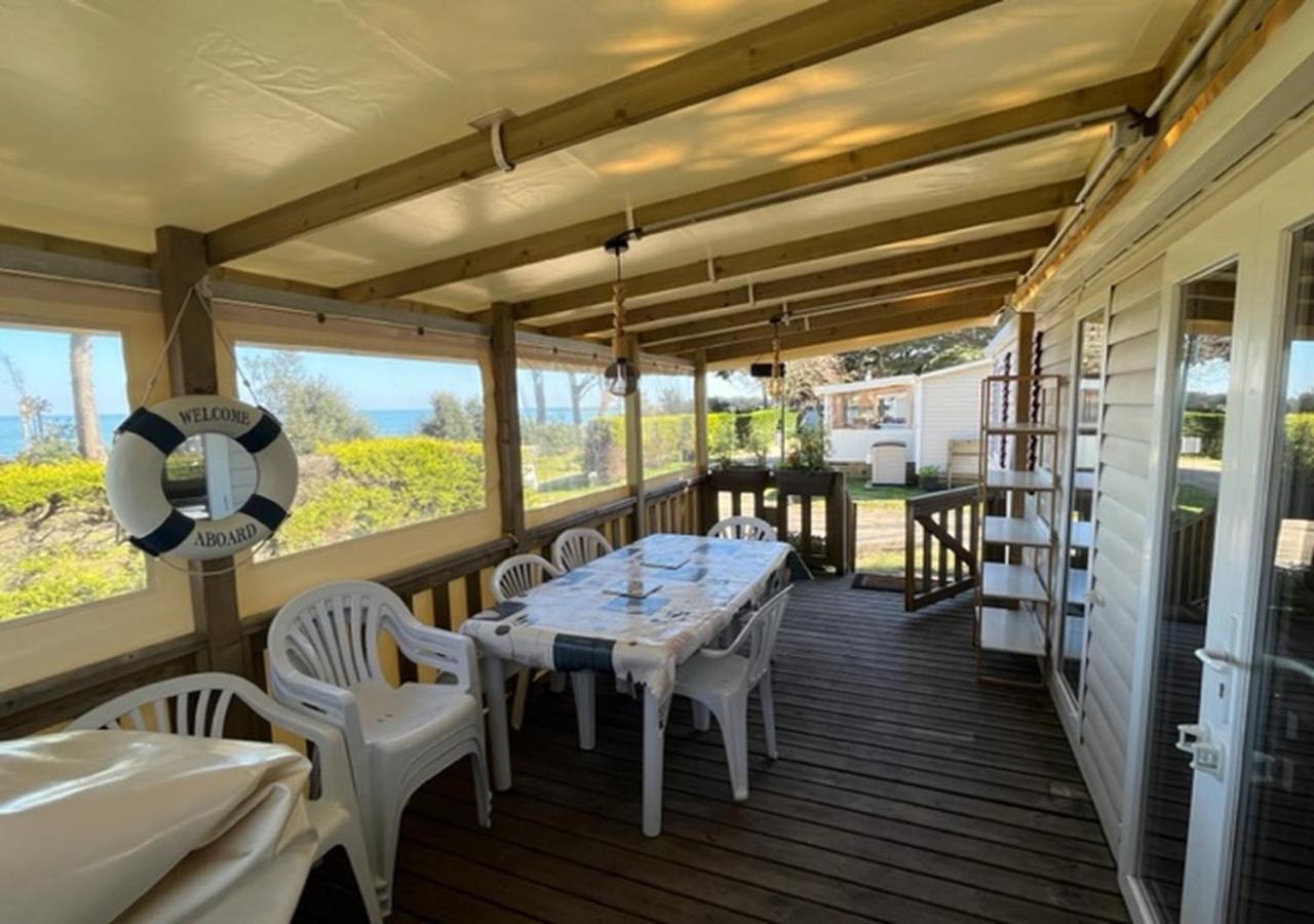 Campingplatz Mobilhomes Conguel - Bord De *