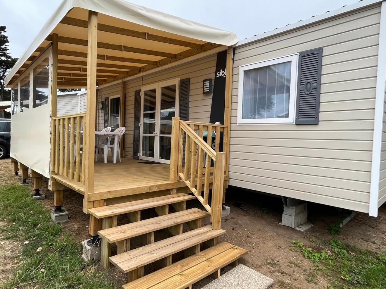 Campingplatz Mobilhomes Conguel - Bord De