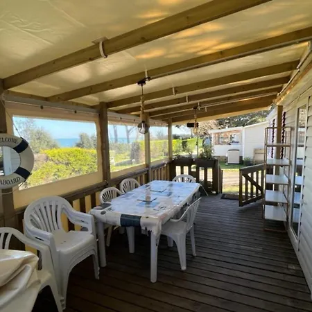 Mobilhomes Quiberon Camping Conguel - Bord De Mer Buitenkant foto