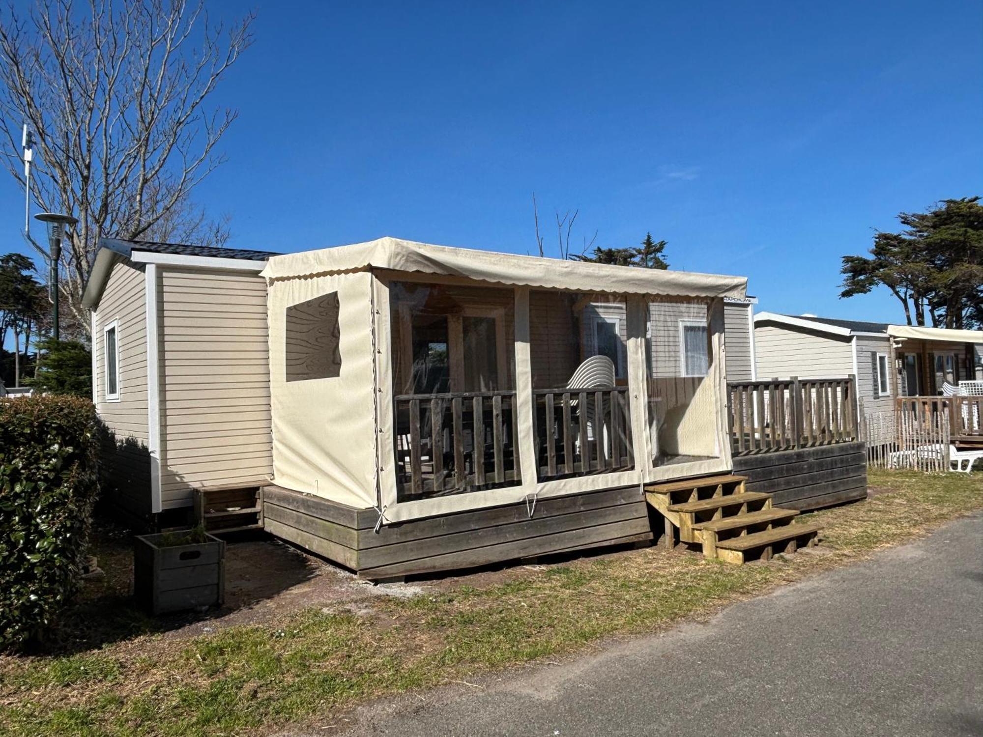 Campingplatz Mobilhomes Conguel - Bord De *